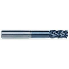 1/2" Dia. - 1" LOC - 4" OAL - .030 CR 6FL Carbide End Mill - AlCrNx - Americas Industrial Supply