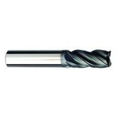 3/4 Dia. x 5 Overall Length 4-Flute .030 C/R Solid Carbide SE End Mill-Round Shank-Center Cut-AlCrN-X - Americas Industrial Supply