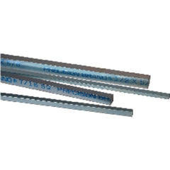 3/4″ Square Keystock, Zinc Plated, 12″ Length - Americas Industrial Supply