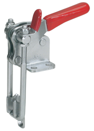 #344 Vertical Latch Pull Action Latch Style; 2;000 lbs Holding Capacity - Toggle Clamp - Americas Industrial Supply