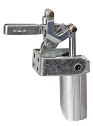 Vertical Pneumatic Cylinder - 700 lbs Holding Capacity; Bar Style Solid - Americas Industrial Supply