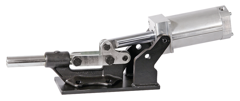 #850 Pneumatic Straight Line Style; 16000 lbs Holding Capacity - Toggle Clamp - Americas Industrial Supply