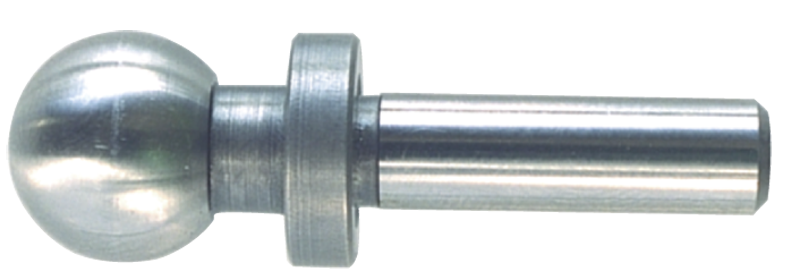 #826808 - 6mm Ball Diameter - 3mm Shank Diameter - Press Fit Shoulder Tooling Ball - Americas Industrial Supply