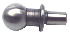 #826887 - 12mm Ball Diameter - 6mm Shank Diameter - No-Hole Toolmaker's Construction Ball - Americas Industrial Supply