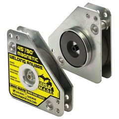 Magnetic Welding Square - 3 Sided Compact 60 lbs Holding Capacity - Americas Industrial Supply