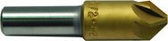 5/8 HSS 6 Flute Countersink 82 Deg TiN Coated - Americas Industrial Supply