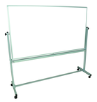72 x 40 Whiteboard with Frame and Casters - Americas Industrial Supply