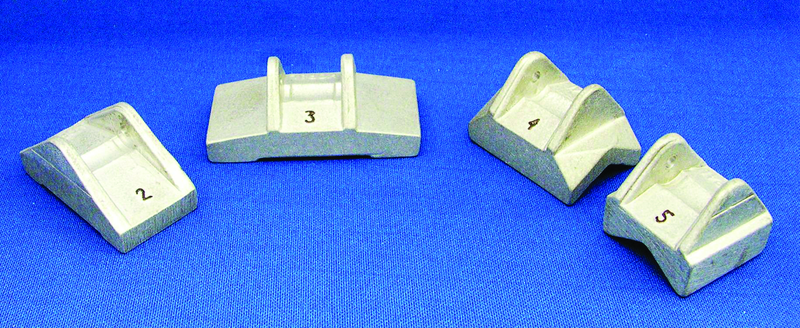 #25530 - Replacement Shoes Set - Includes No. 2, 3, 4, 5 - Americas Industrial Supply