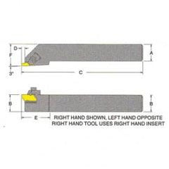 NSR20-3D Top Notch Tool Holder 1-1/4 Shank - Americas Industrial Supply