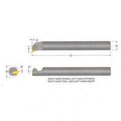 S24NEL4 Top Notch Boring Bar 1"1/2 Shank - Americas Industrial Supply