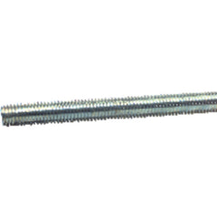 Threaded Rod - M6-1.00; 1 Meter Long; Zinc Plated - Americas Industrial Supply