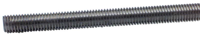 Threaded Rod - 7/8-9; 3 Feet Long; Stainless Steel - Americas Industrial Supply