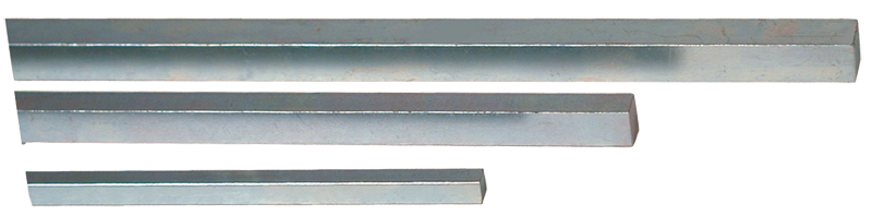 12 x 6 ea. 3/16; 1/4; 5/16; 3/8; 4 ea. 7/16; 1/2'' - Cold Finish Square Key Stock Assortment - Americas Industrial Supply