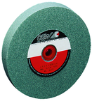 10 x 1 x 1-1/4" - Silcon Carbide / 80I Type 1 - Bench & Pedestal Wheel - Americas Industrial Supply