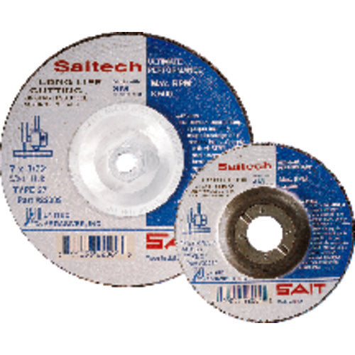 4″ × 1/4″ × 3/8″ - Ceramic - Depressed Center Wheel - Americas Industrial Supply