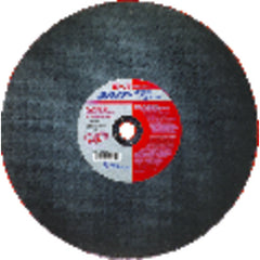 14″ × 1/8″ × 1″ - Aluminum Oxide & Silcon Carbide Blend (Ductile) - Reinforced Cut-Off Wheel - Americas Industrial Supply