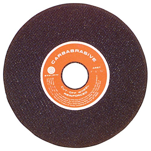 ‎7″ × 0.040″ × 1/2″-70 Grit - Aluminum Oxide Reinforced Cut-Off Wheel - Americas Industrial Supply