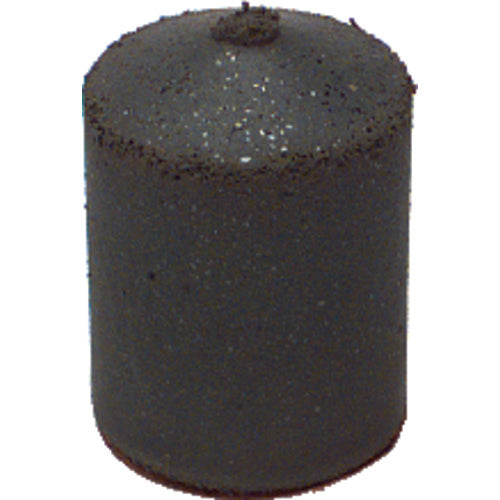 1 1/4″ × 7/8″ × 1/4″ - Pointed Resin Bonded Rubber Cone (Coarse Grit) - Americas Industrial Supply