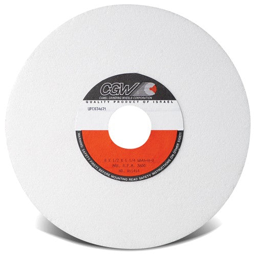 7″ × 1/4″ × 1 1/4″ - Aluminum Oxide (WA) / 150K Type 1 - Surface Grinding Wheel - Americas Industrial Supply
