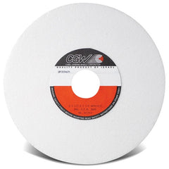 8″ × 1/4″ × 1 1/4″ - Aluminum Oxide (WA) / 80J Type 1 - Surface Grinding Wheel - Americas Industrial Supply