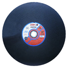 14″ × 3/32″ × 1″ - A36-PBF Double - Aluminum Oxide Reinforced Cut-Off Wheel - Americas Industrial Supply