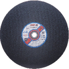 14″ × 1/8″ × 1″ - A24-RBF - Aluminum Oxide Reinforced Cut-Off Wheel - Americas Industrial Supply
