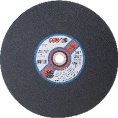 12″ × 1/8″ × 1″ - A24-R-BF - Aluminum Oxide Reinforced Cut-Off Wheel - Stationary Saw - Americas Industrial Supply