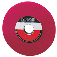 12 x 2 x 5'' - Aluminum Oxide (RA) 60-J Type 2 (Recess 2S-7-1/2 x 1/2'') Surface Grinding Wheel - Americas Industrial Supply