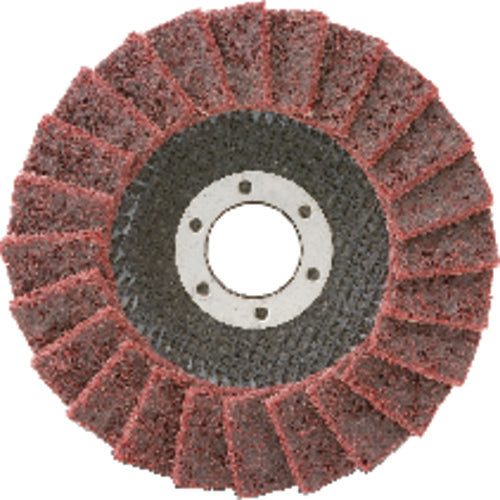 4 1/2″ × 5/8″-11 - Coarse - Type 27 - Surface Conditioning Flap Disc - Americas Industrial Supply