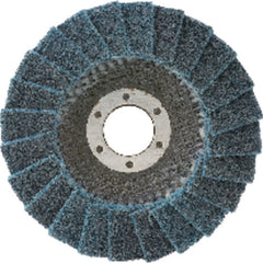4 1/2″ × 5/8″-11 - Medium - Type 27 - Surface Conditioning Flap Disc - Americas Industrial Supply