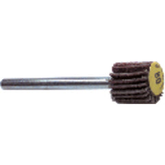 3/8″ × 3/8″ × 1/8″-80 Grit - Mounted Mini Flap Wheel - Americas Industrial Supply