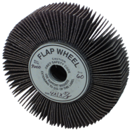6 x 2 x 1" - 80 Grit - Unmounted Flap Wheel - Americas Industrial Supply