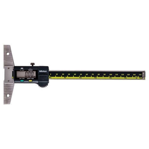 ‎0-6 / 0-150 mm Measuring Range (0.0005 / 0.01 mm Resolution) - Electronic Depth Gage - Americas Industrial Supply