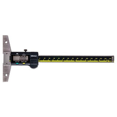 ‎0-6 / 0-150 mm Measuring Range (0.0005 / 0.01 mm Resolution) - Electronic Depth Gage - Americas Industrial Supply
