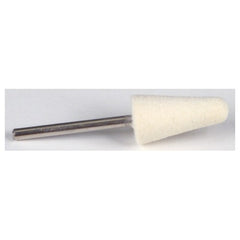 1/2″ 1″ 1/8″ Shank - Soft Tapered Felt Bob - Americas Industrial Supply