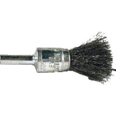1″ Diameter - Steel Wire End Brush - Americas Industrial Supply