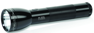 LED 2 Cell D Black Flashlight - Americas Industrial Supply