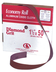 1-1/2'' x 50 Yds - 220 Grit - Aluminum Oxide Shop Roll - Americas Industrial Supply