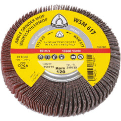 4 1/2″-60 Grit - Aluminum Oxide - WSM 617 Quick Change Flap Wheel - Americas Industrial Supply