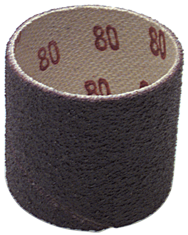 3/4 x 1/2'' - 120 Grit - A/O Resin Bond Abrasive Band - Americas Industrial Supply