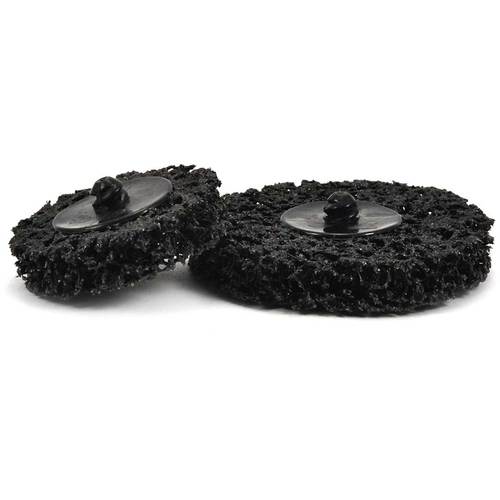 3″ - Extra Coarse Grit - Cleaning Roll-On Quick Change Disc - Americas Industrial Supply