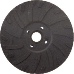 4 1/2″ - Smooth Bore - Spiral Pattern - Polymer Backing Plate For Resin Fibre Disc Without Nut - Americas Industrial Supply