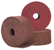 4'' x 30 ft. - Very Fine Grit - Aluminum Oxide HP Buff & Blend Abrasive Roll - Americas Industrial Supply