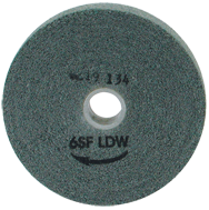 6 x 1 x 1'' - Fine Grit - Silicon Carbide Light Deburring Non-Woven Wheel - Americas Industrial Supply