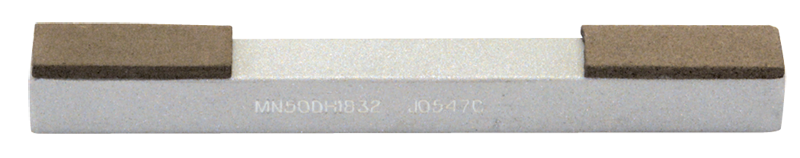 1'' Diamond Length - 4'' OAL (3/8 x 3/8") - 100/180 Grit - Double End Resin Bond Diamond Hone - Americas Industrial Supply