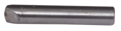 1/3 Carat - 7/16 x 2-1/2'' Shank - Lapped Diamond Chisel for Radius Tool - Americas Industrial Supply