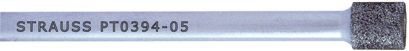 .394 x .394 x 1/4" - Medium Grit - Diamond Mandrel - Americas Industrial Supply