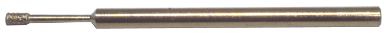 .591 x .394 x 1/4" - 120 Grit - Diamond Jig Grinding Mandrel - Americas Industrial Supply