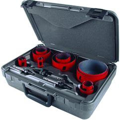 MHS08E ELECTRICIAN HOLE SAW KIT - Americas Industrial Supply