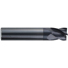 3/16″ Dia. × 3/16″ Shank × 3/8″ DOC × 2″ OAL, Carbide, veri4, 5 Flute, Plain, External, Square, Solid End Mill Series/List #5101 - Exact Industrial Supply